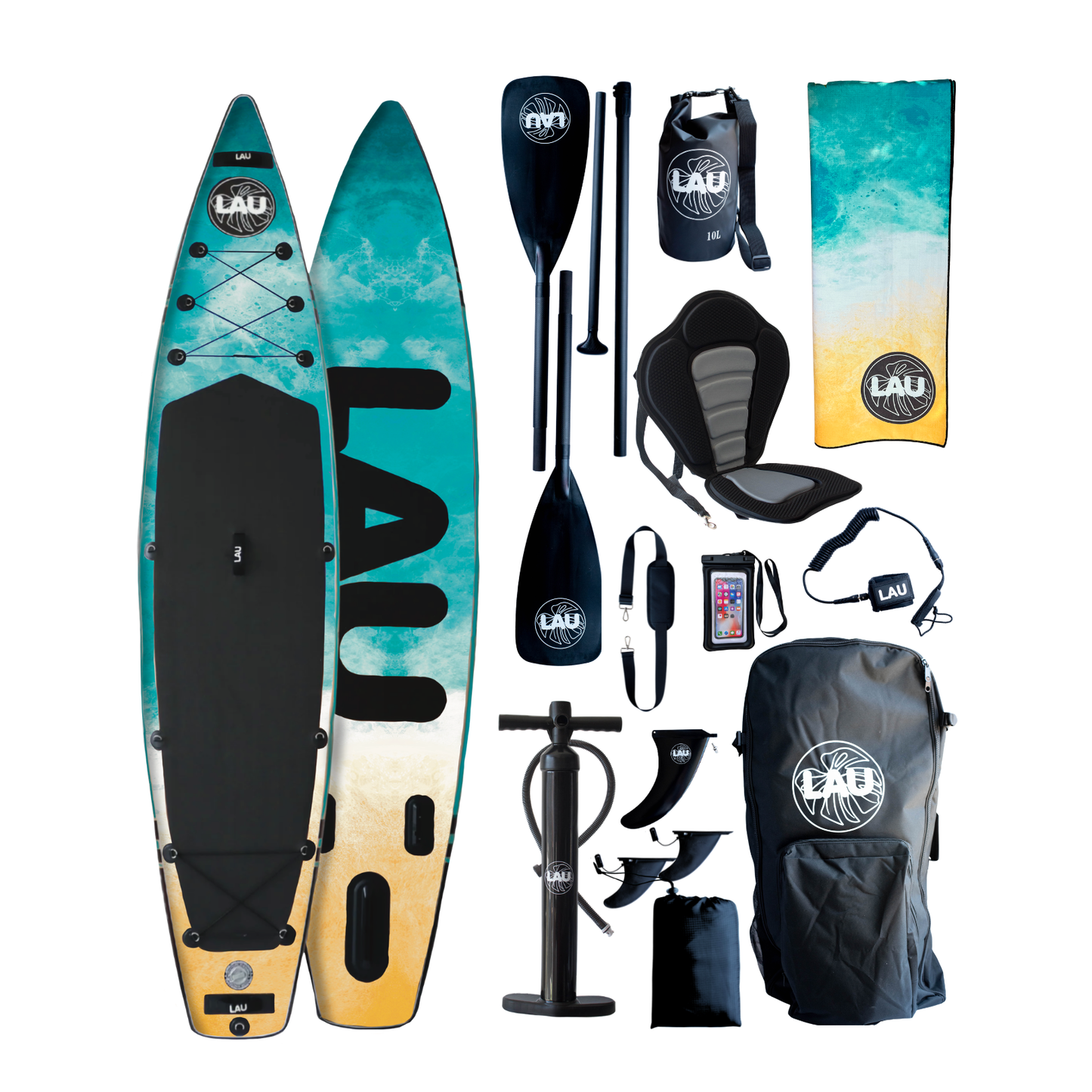 Coastal Touring 12'6- Planche à pagaie gonflable