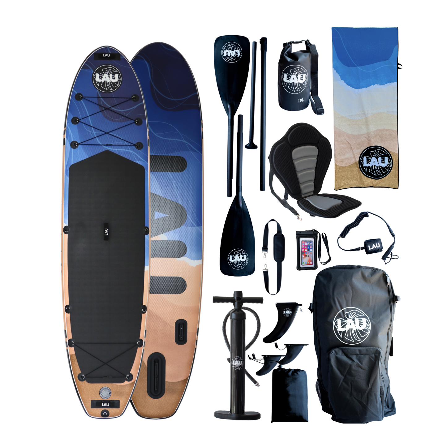 Coastal 2.0-11'6 All around- Paddle board gonflable