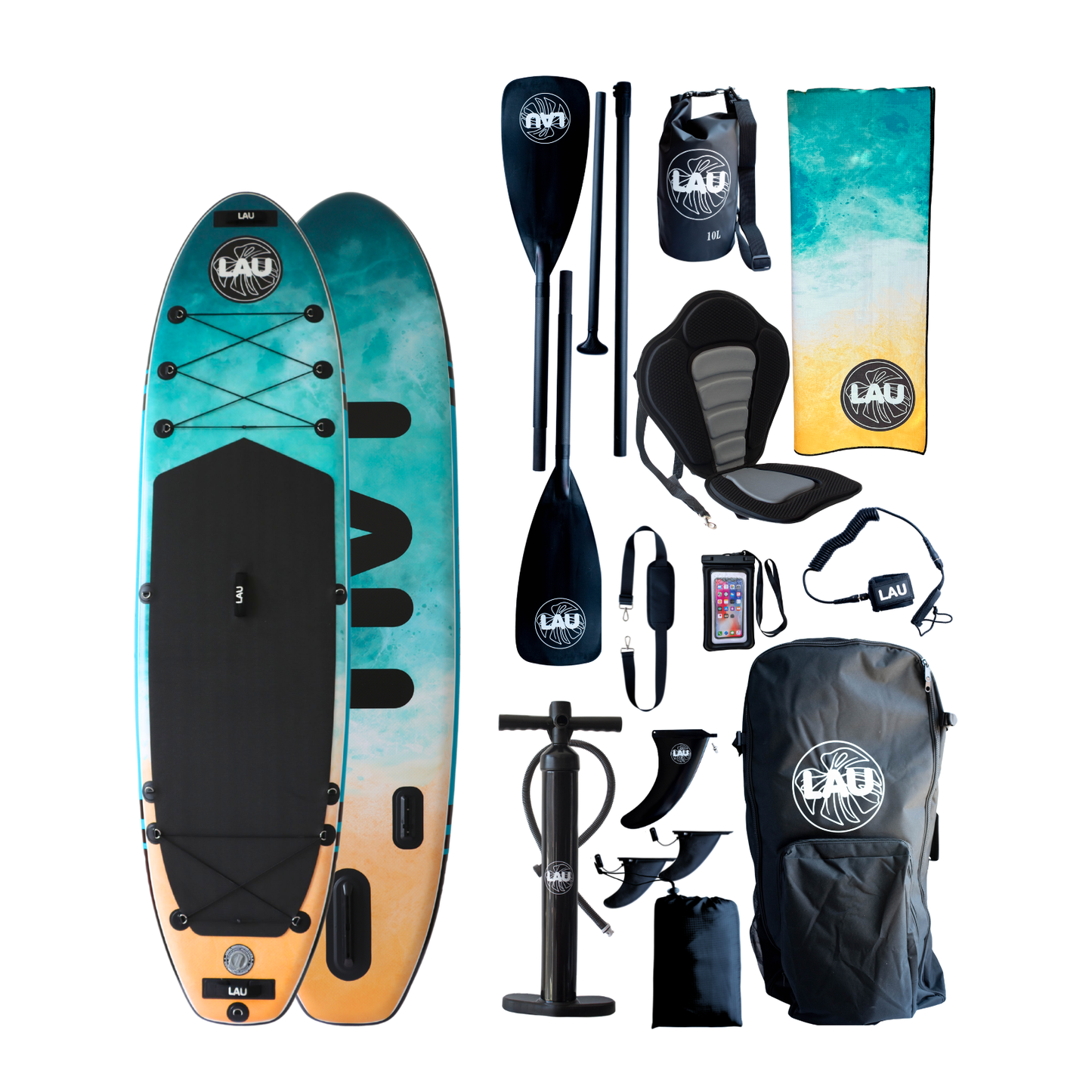 Coastal- 9'2 All-around- Paddle board gonflable