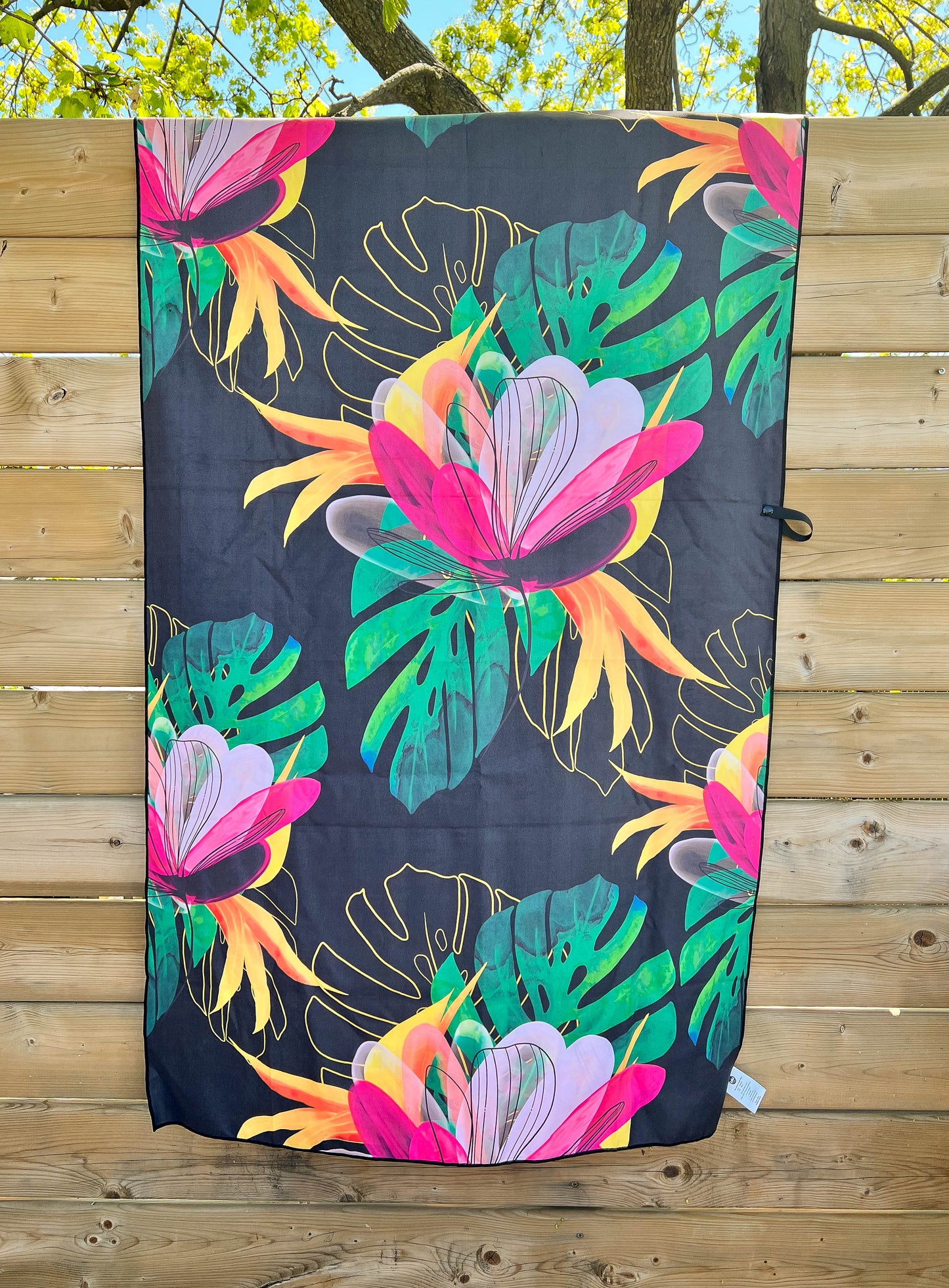 Serviette de plage en microfibre suède Royal
