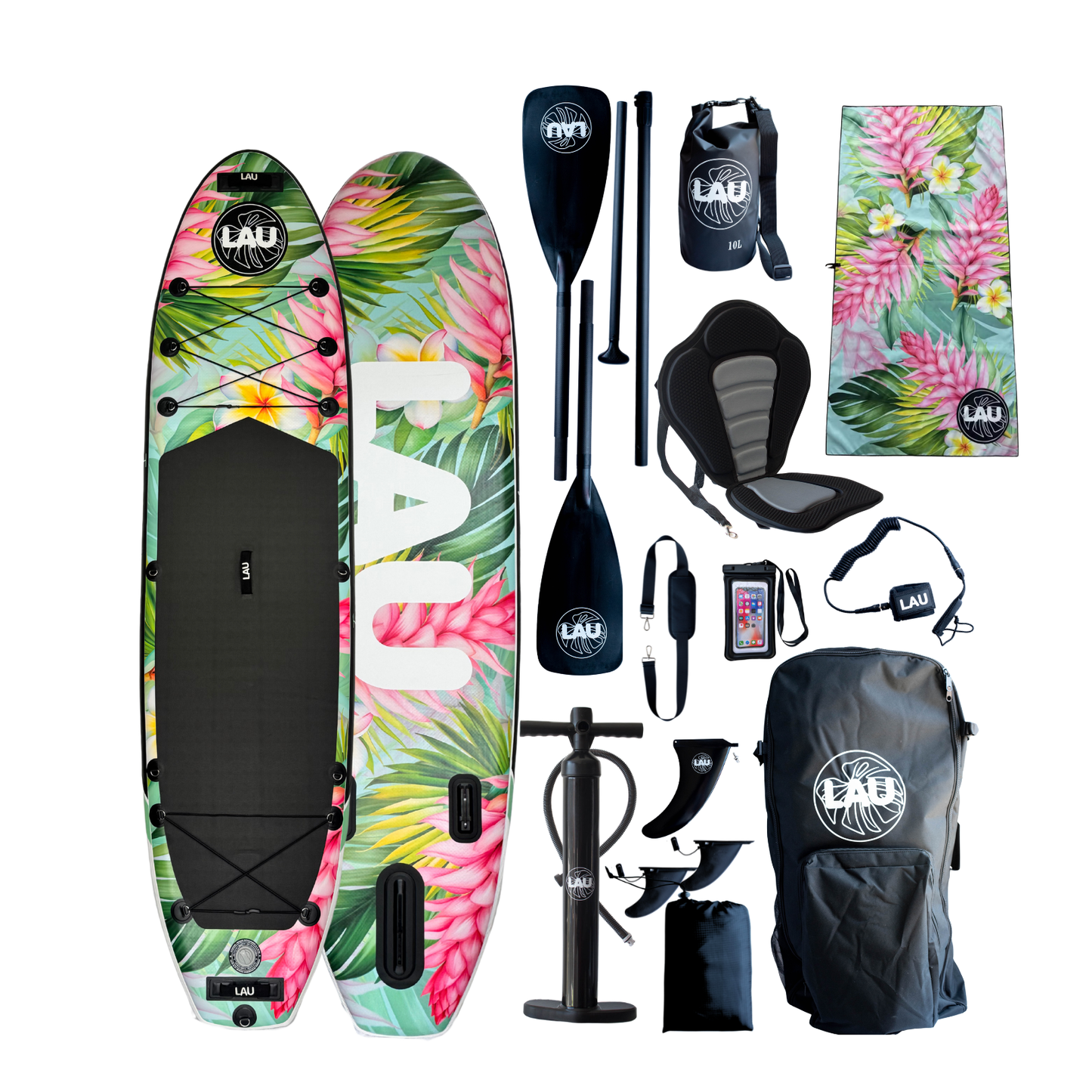 Tropicana- 10'6 All-around- Paddle board gonflable