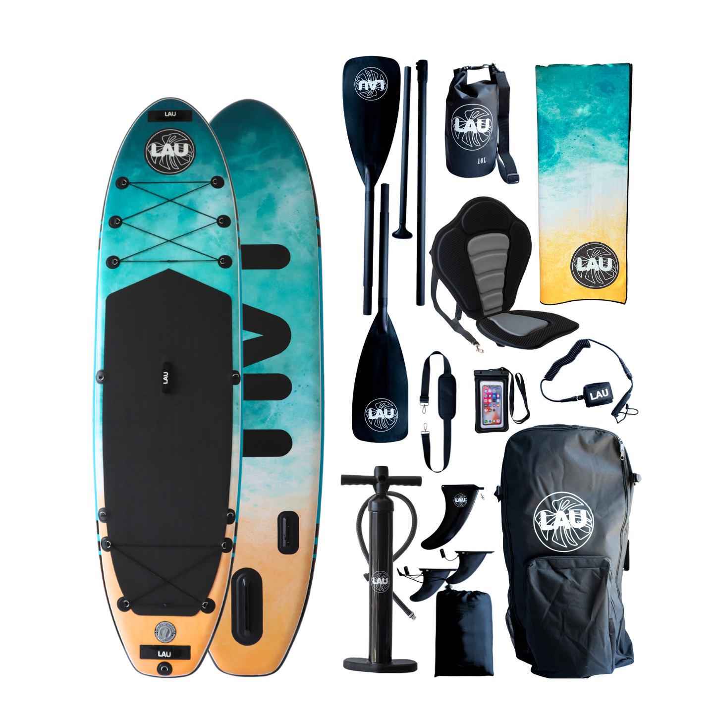 Coastal- 10'6 All-around- Inflatable paddle board