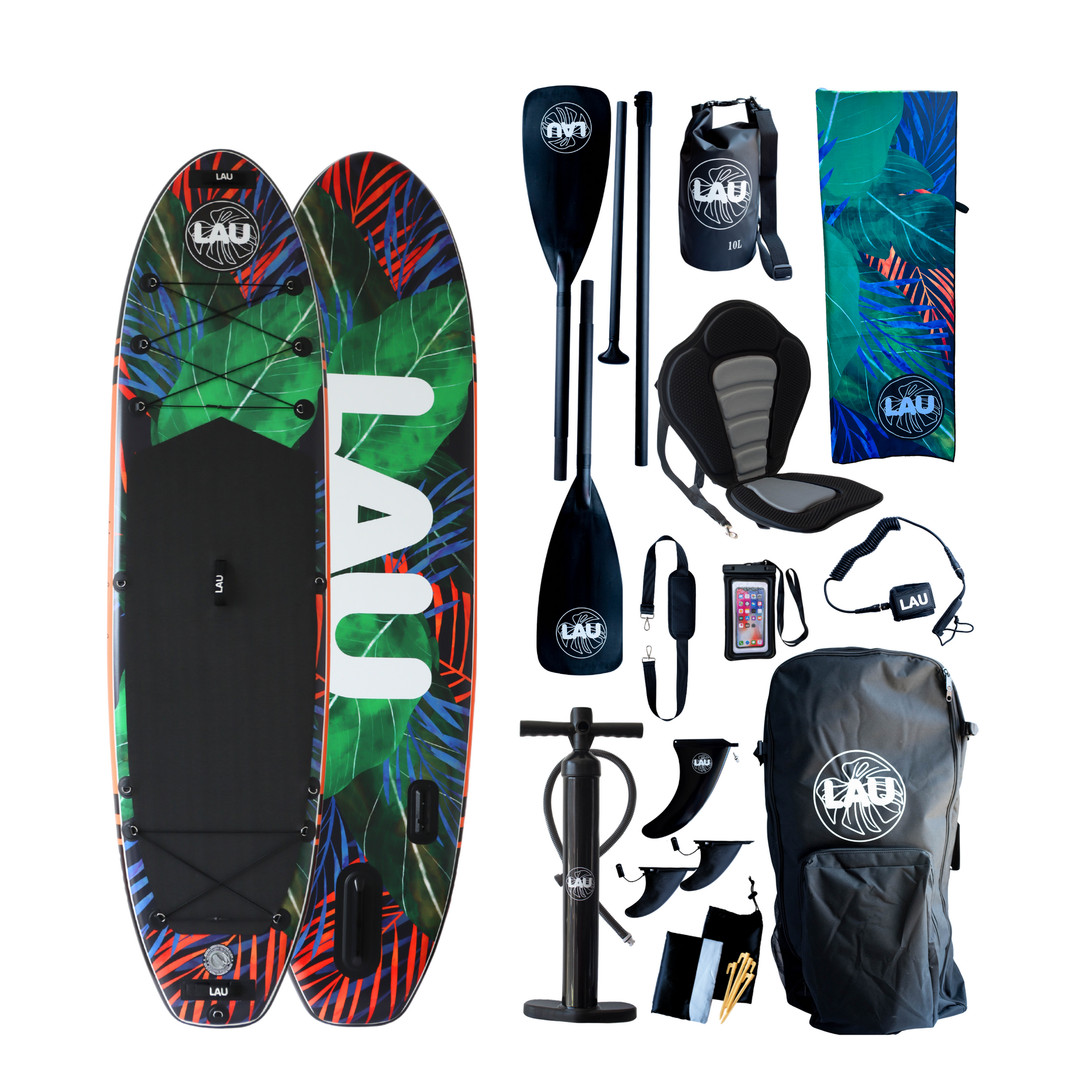 Herbal- 10'6 All-around- Paddle board gonflable
