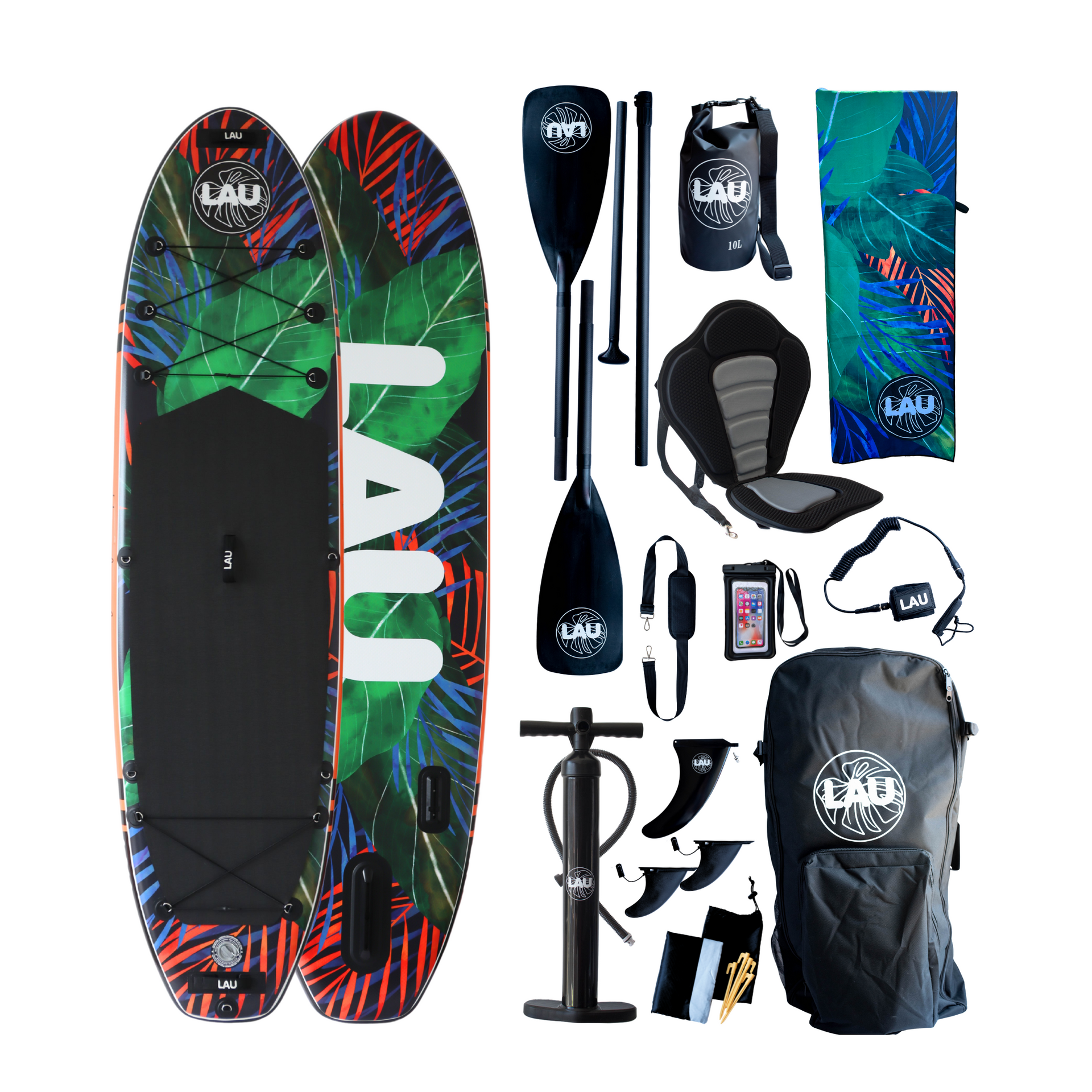 Herbal- 11'6 All-around- Paddle board gonflable