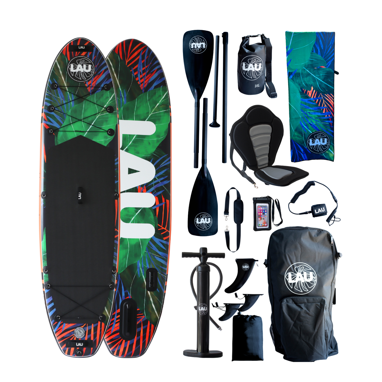 Herbal- 11'6 All-around- Paddle board gonflable