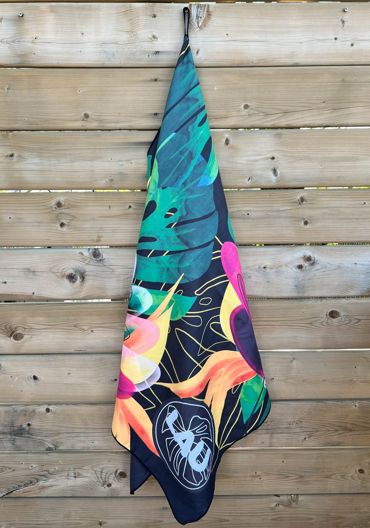 Serviette de plage en microfibre suède Royal