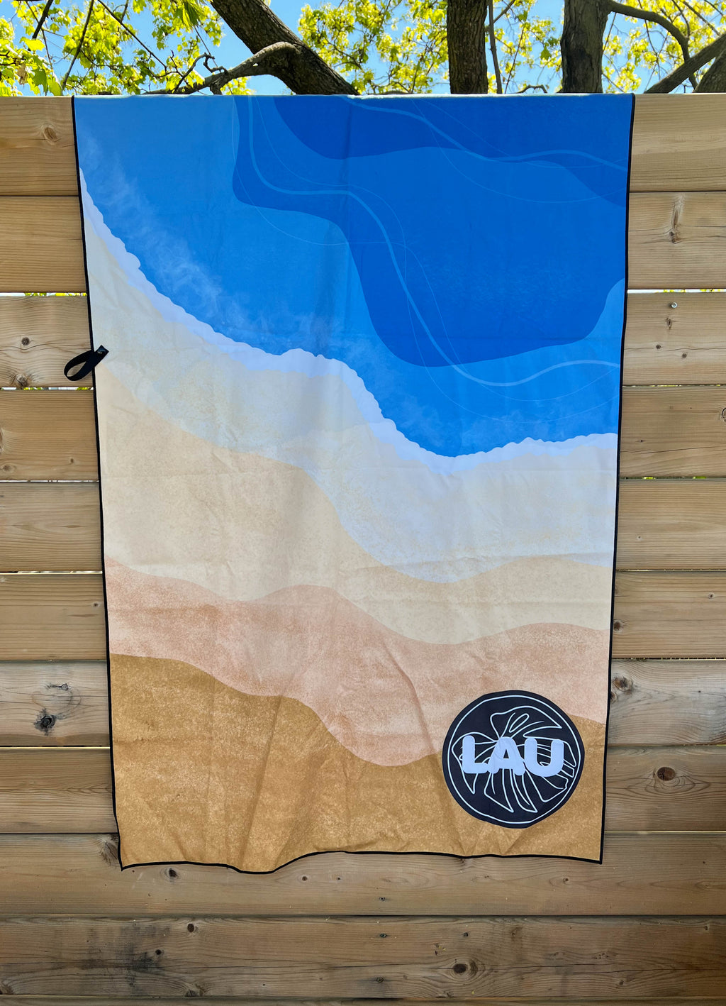 Serviette de plage en microfibre suède Coastal 2.0