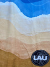 Serviette de plage en microfibre suède Coastal 2.0