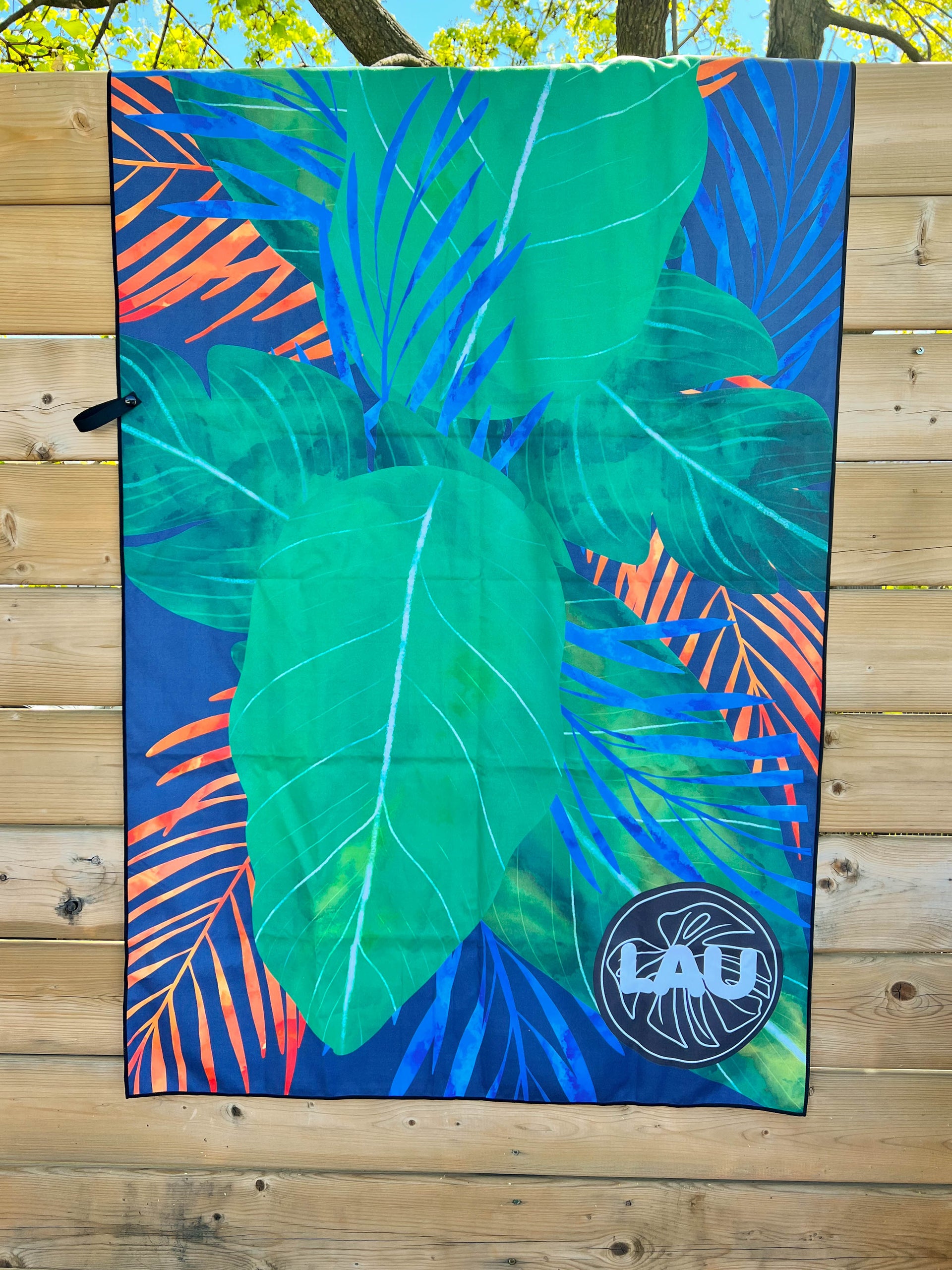 Herbal Microfiber Beach Towel