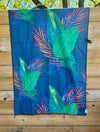 Serviette de plage en microfibre Herbal