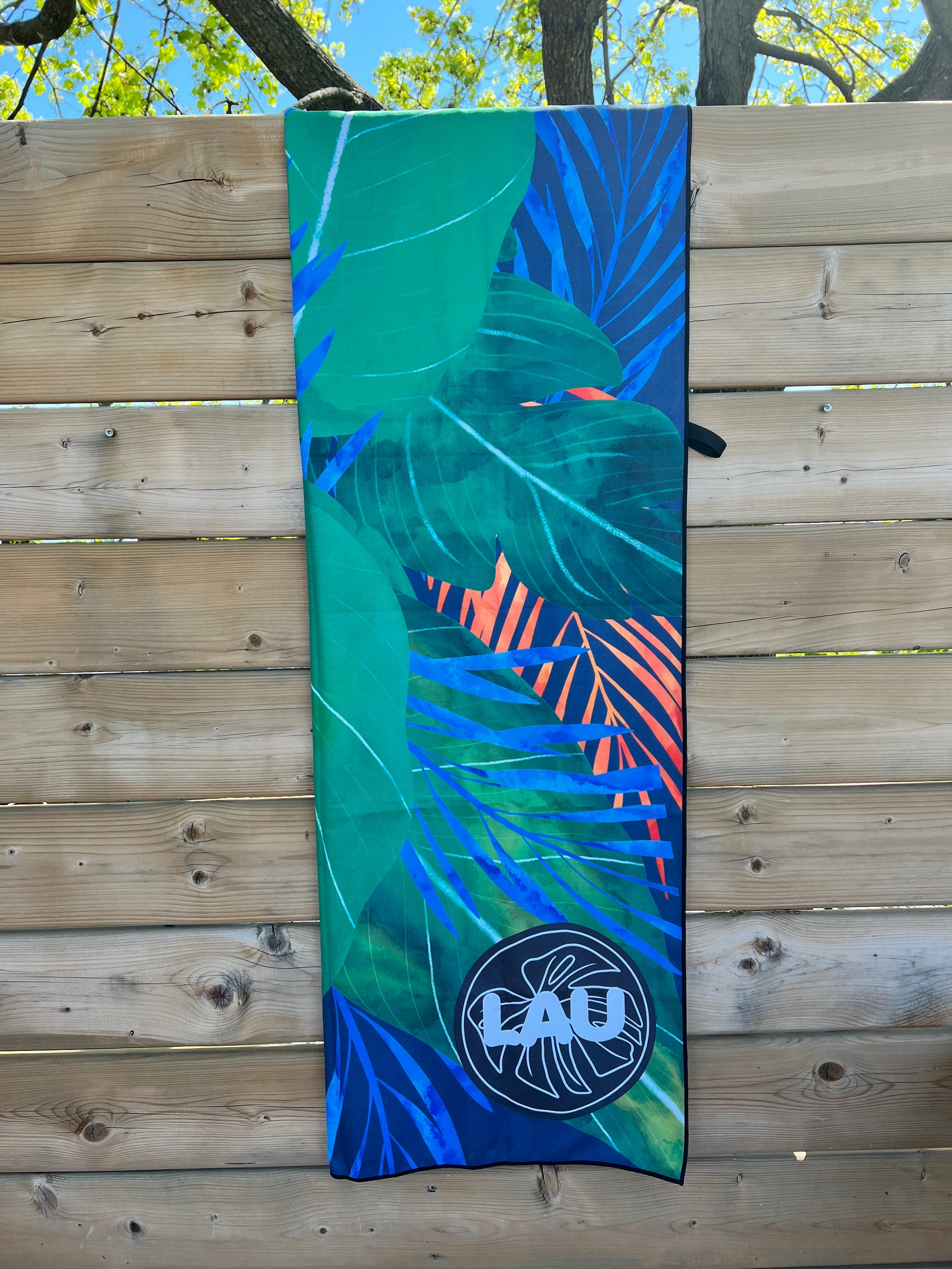 Herbal Microfiber Beach Towel