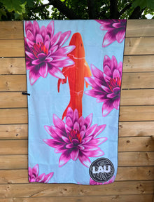 NOUVEAUTÉ! Serviette de plage en microfibre suède Oriental