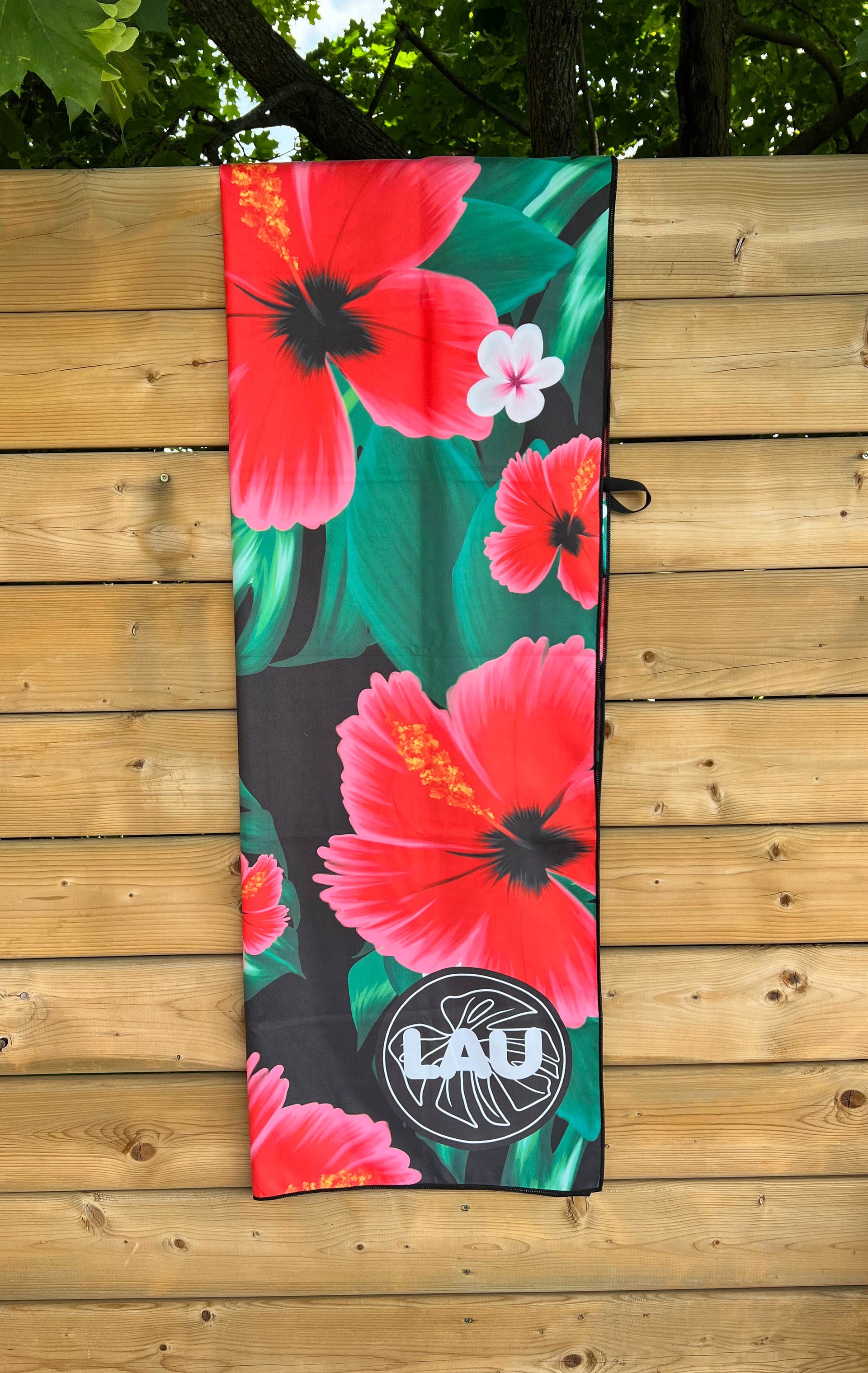 Tropical microfiber sports towel 