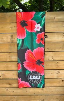 &quot;Tropical&quot; microfiber sports towel 