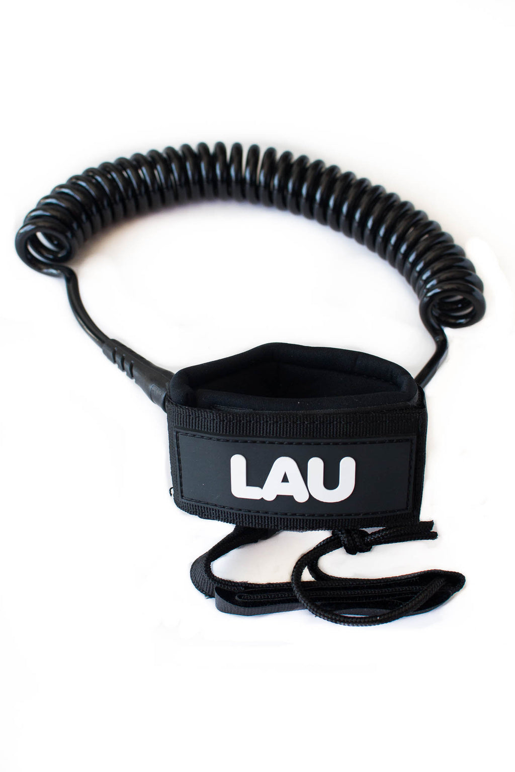 Laisse style leash coil