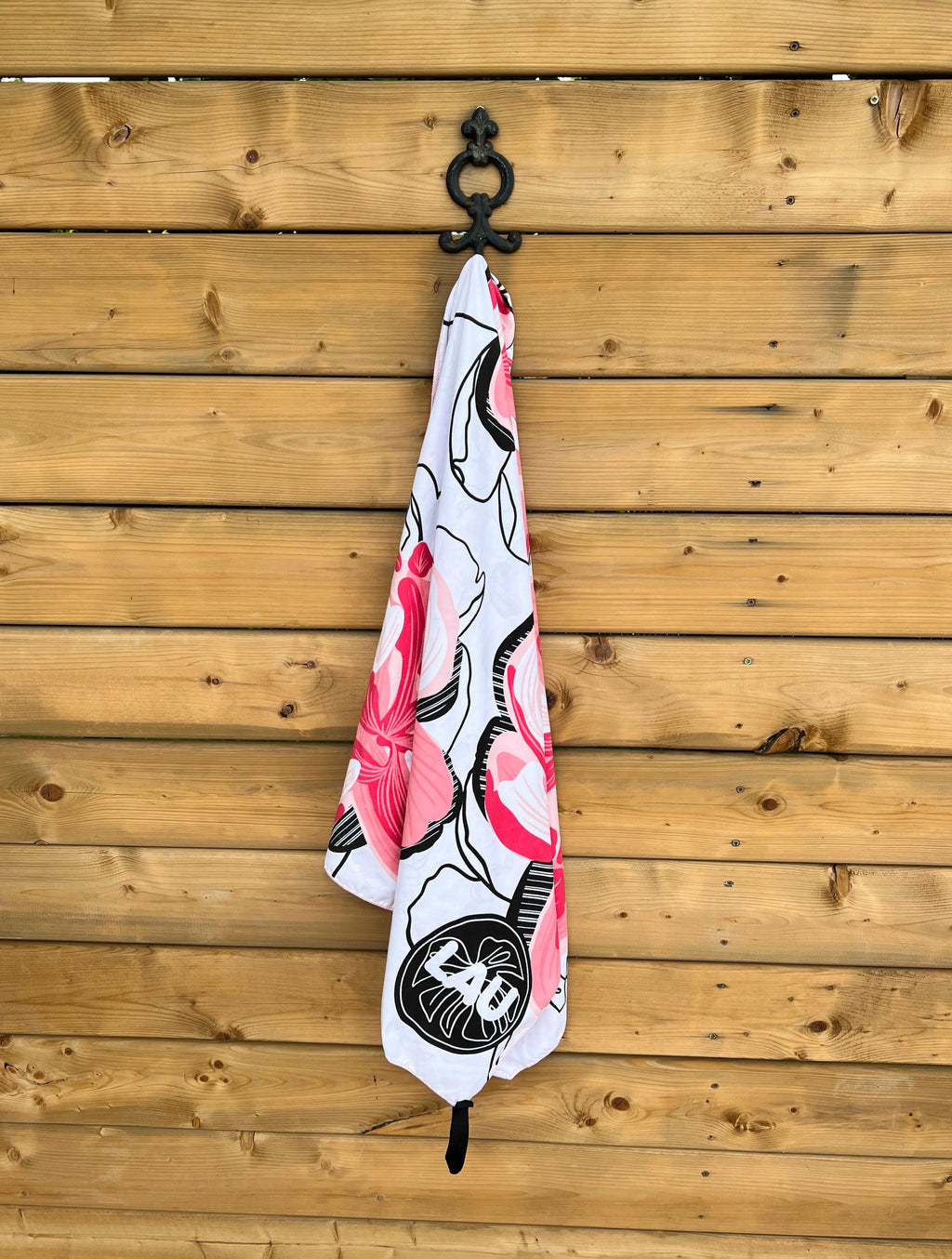 Serviette en microfibre modèle "Floral"