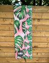 "Botanical" microfiber sports towel