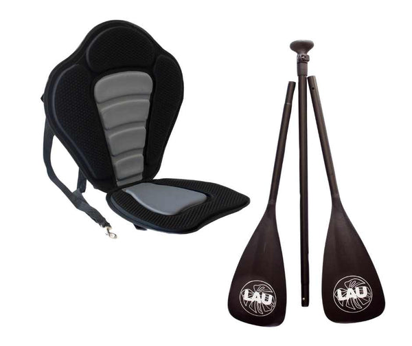 Kayak conversion kit (bench + paddle)